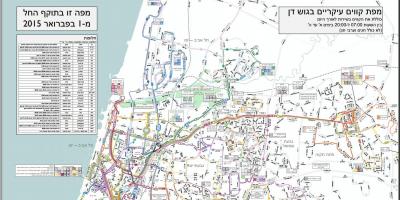 Térkép hatachana Tel Aviv