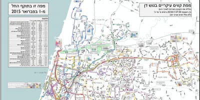 Központi autóbusz-állomás Tel Aviv térkép