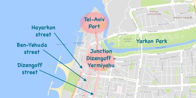 Hayarkon Park térkép